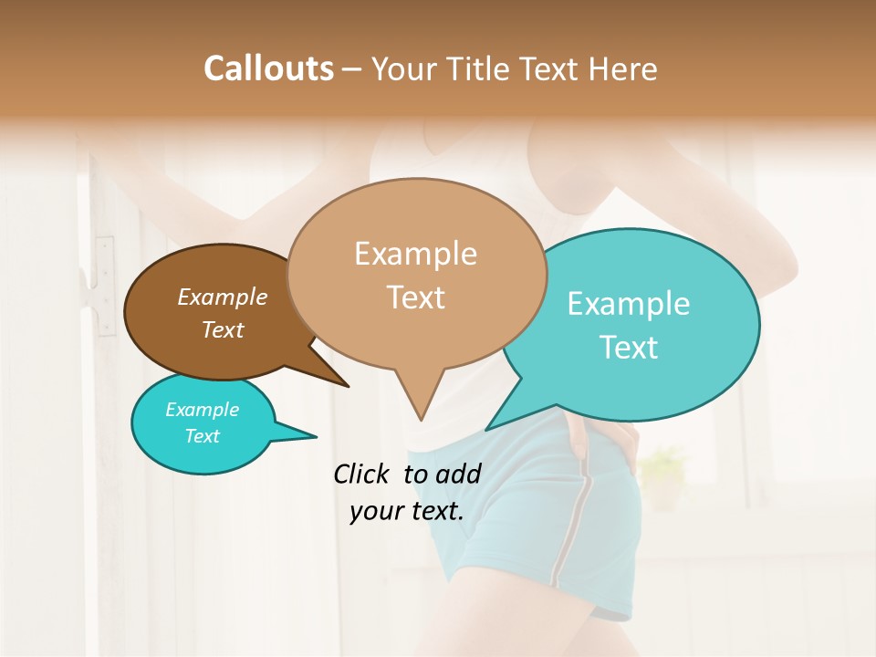 Fitness Aching Relaxation PowerPoint Template