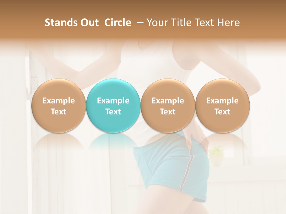 Fitness Aching Relaxation PowerPoint Template