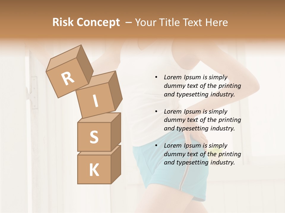 Fitness Aching Relaxation PowerPoint Template