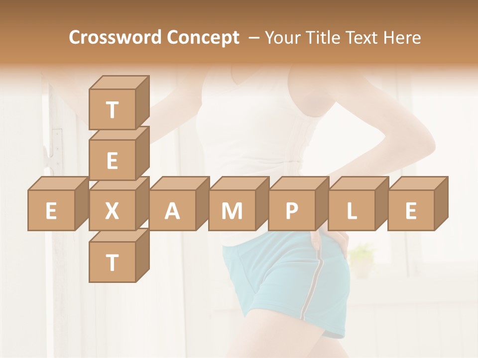 Fitness Aching Relaxation PowerPoint Template
