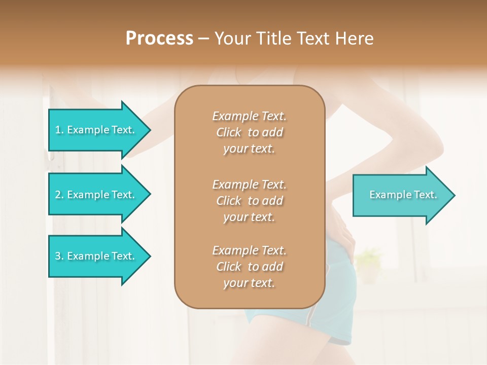 Fitness Aching Relaxation PowerPoint Template