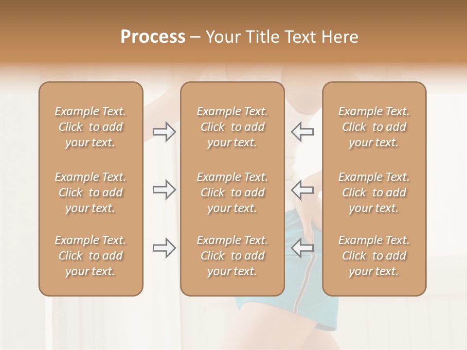 Fitness Aching Relaxation PowerPoint Template