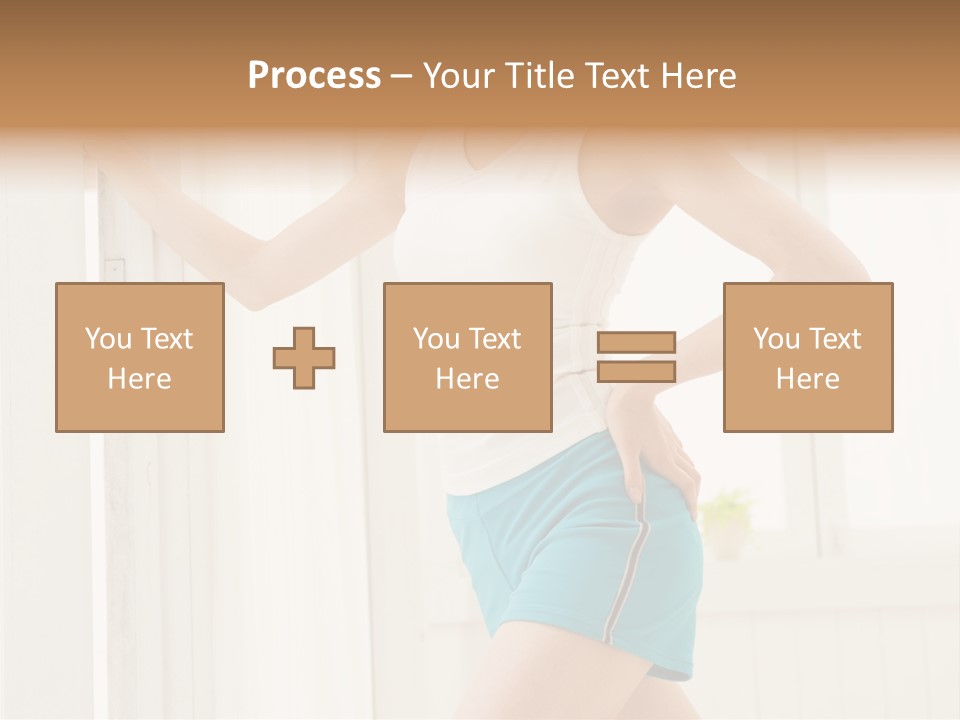 Fitness Aching Relaxation PowerPoint Template
