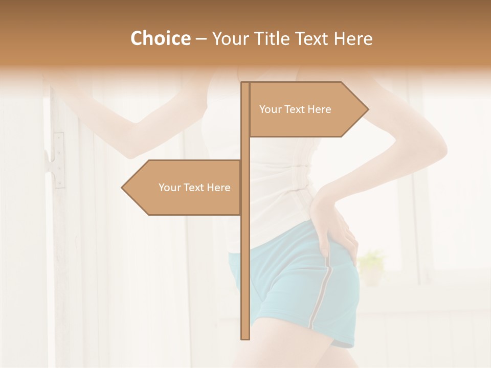 Fitness Aching Relaxation PowerPoint Template