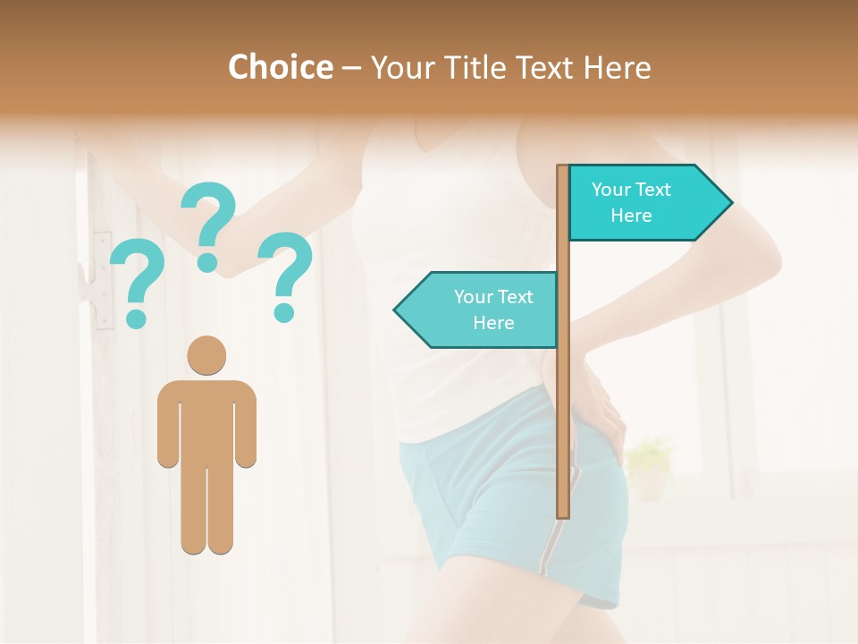 Fitness Aching Relaxation PowerPoint Template