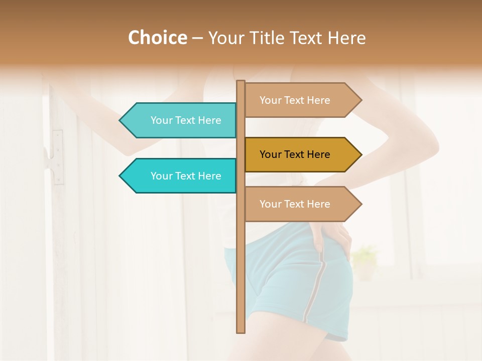 Fitness Aching Relaxation PowerPoint Template