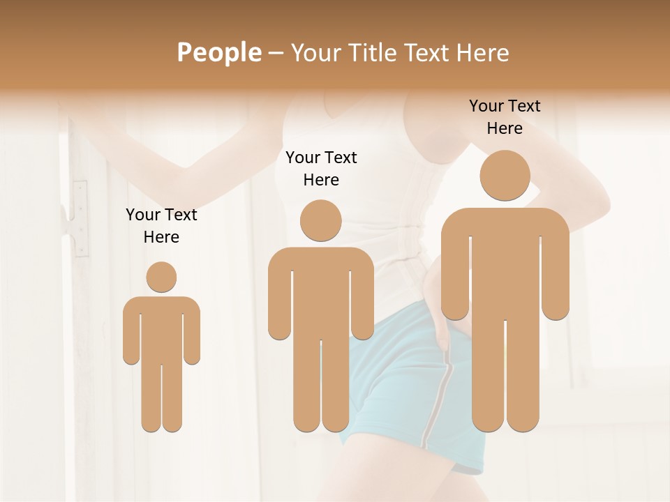 Fitness Aching Relaxation PowerPoint Template