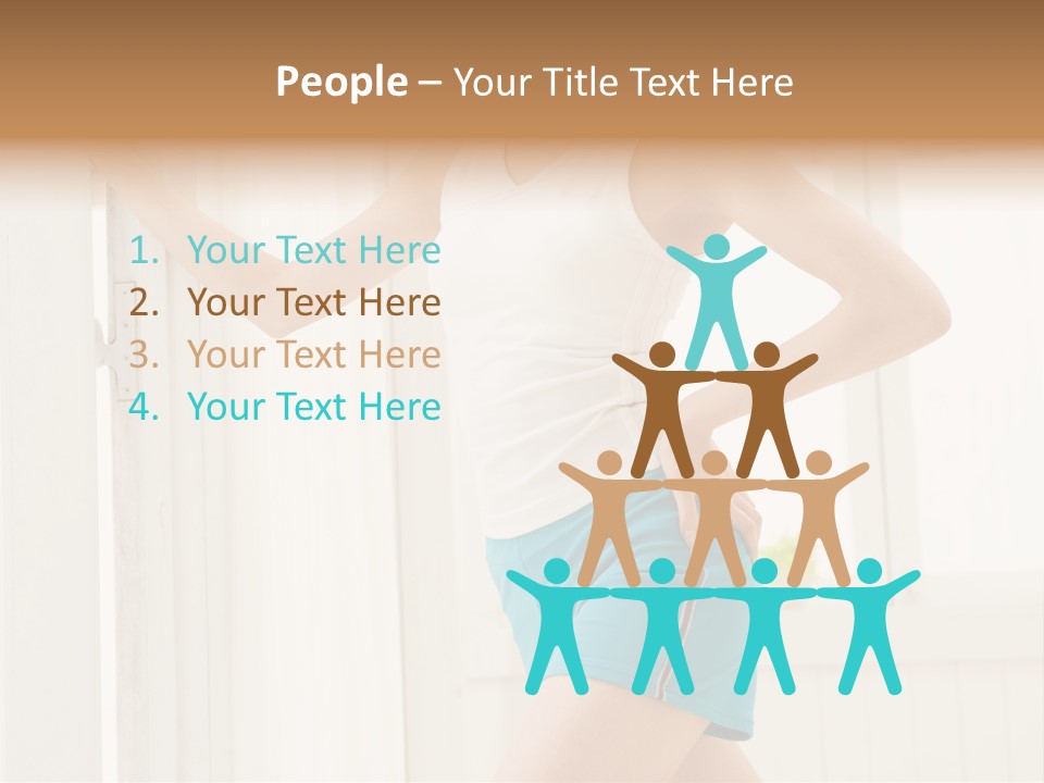 Fitness Aching Relaxation PowerPoint Template