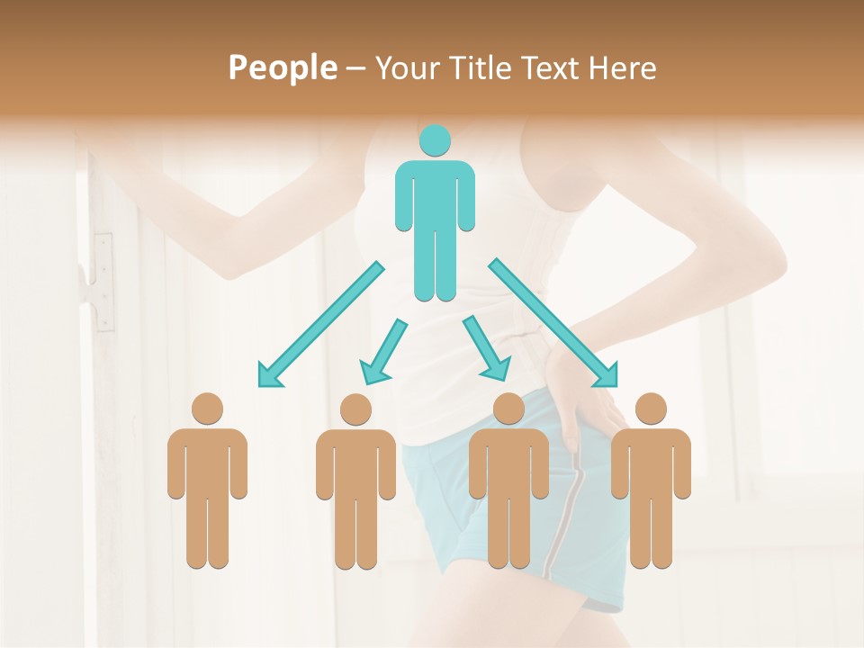 Fitness Aching Relaxation PowerPoint Template