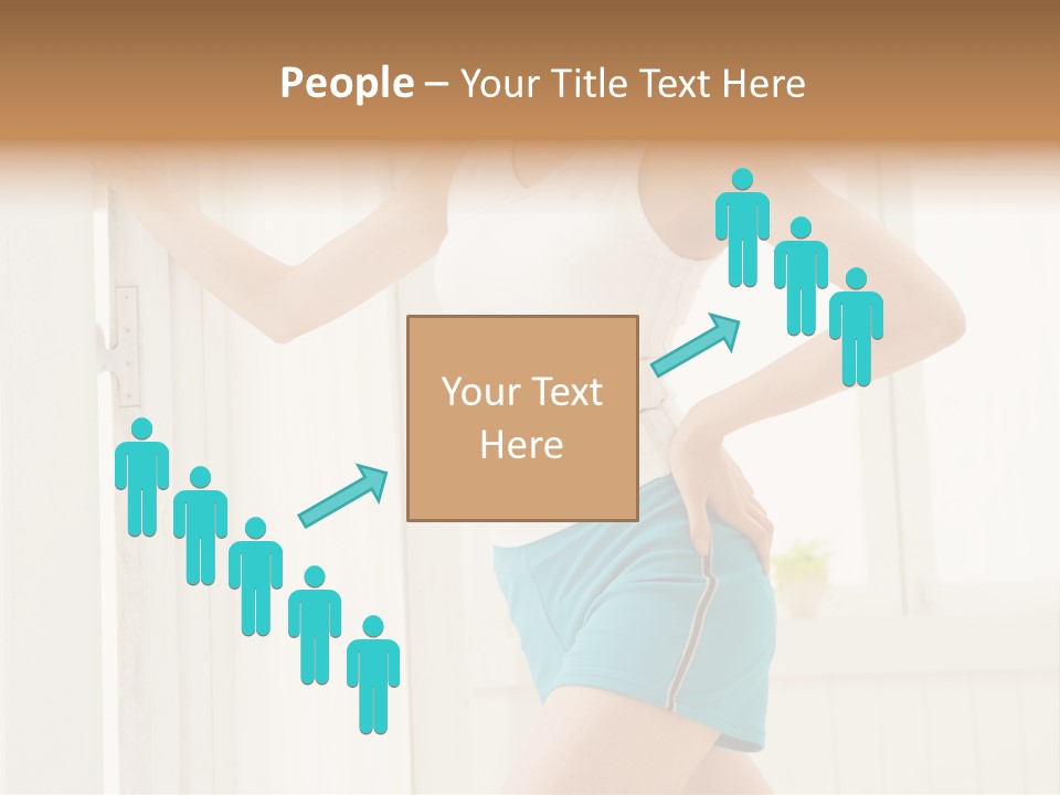 Fitness Aching Relaxation PowerPoint Template