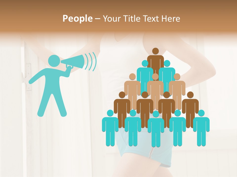 Fitness Aching Relaxation PowerPoint Template