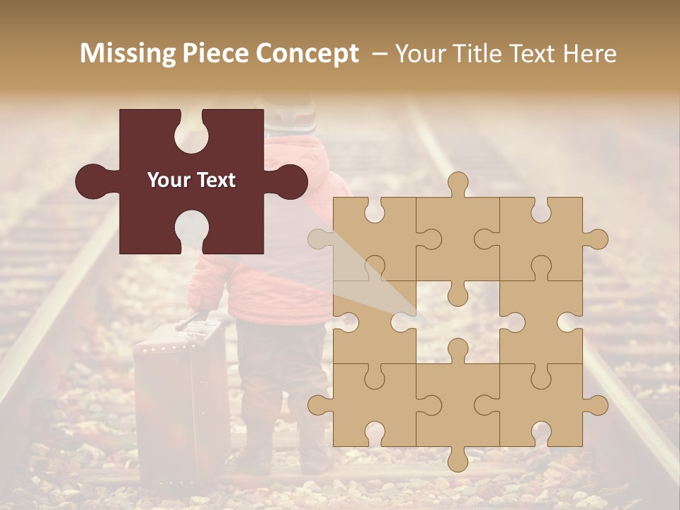 School Boy Assistant PowerPoint Template