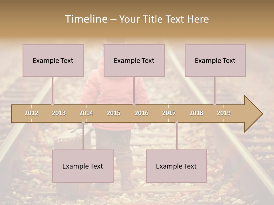 School Boy Assistant PowerPoint Template