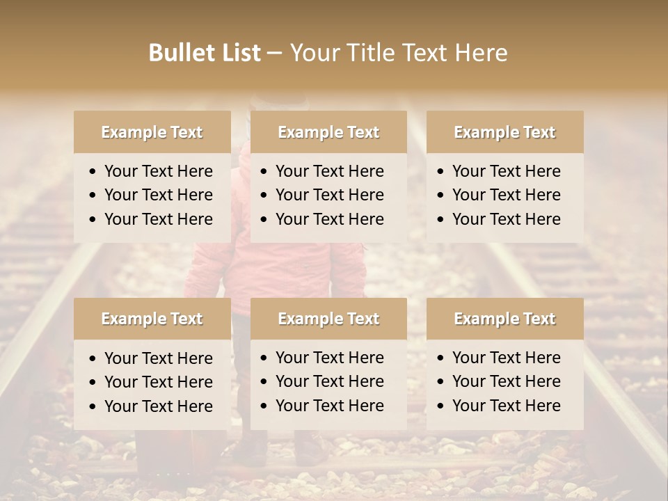 School Boy Assistant PowerPoint Template