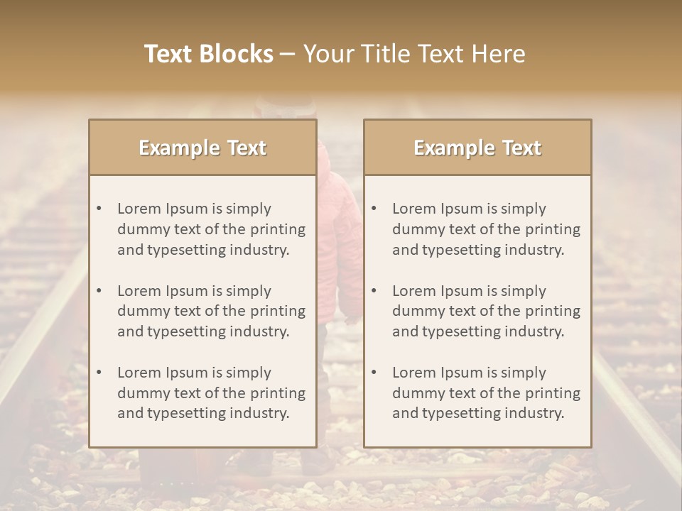 School Boy Assistant PowerPoint Template