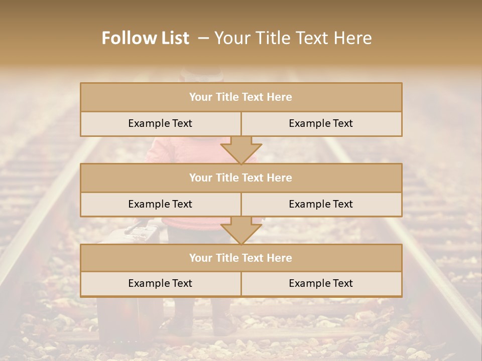 School Boy Assistant PowerPoint Template