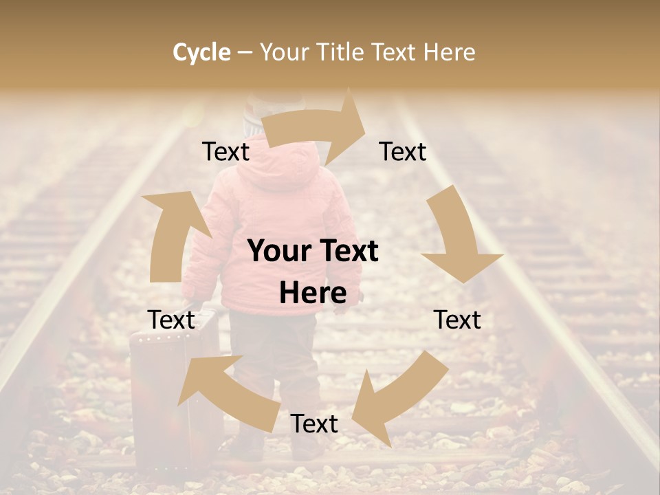 School Boy Assistant PowerPoint Template