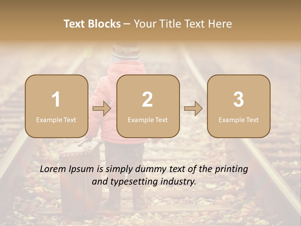 School Boy Assistant PowerPoint Template