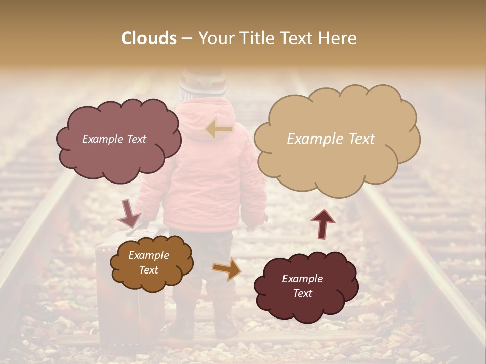 School Boy Assistant PowerPoint Template