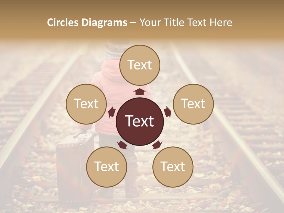 School Boy Assistant PowerPoint Template