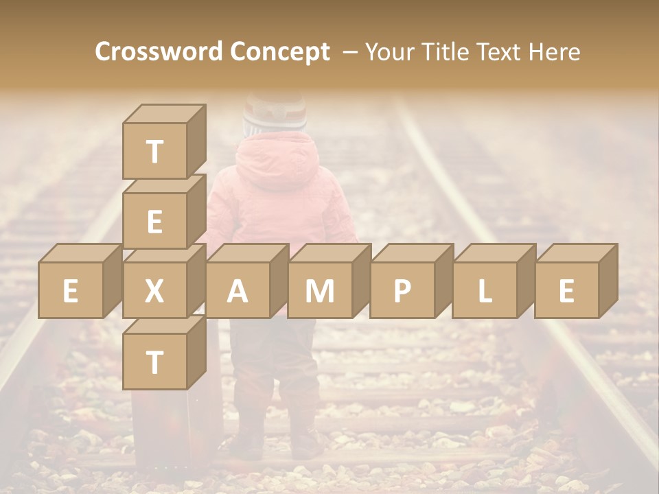 School Boy Assistant PowerPoint Template