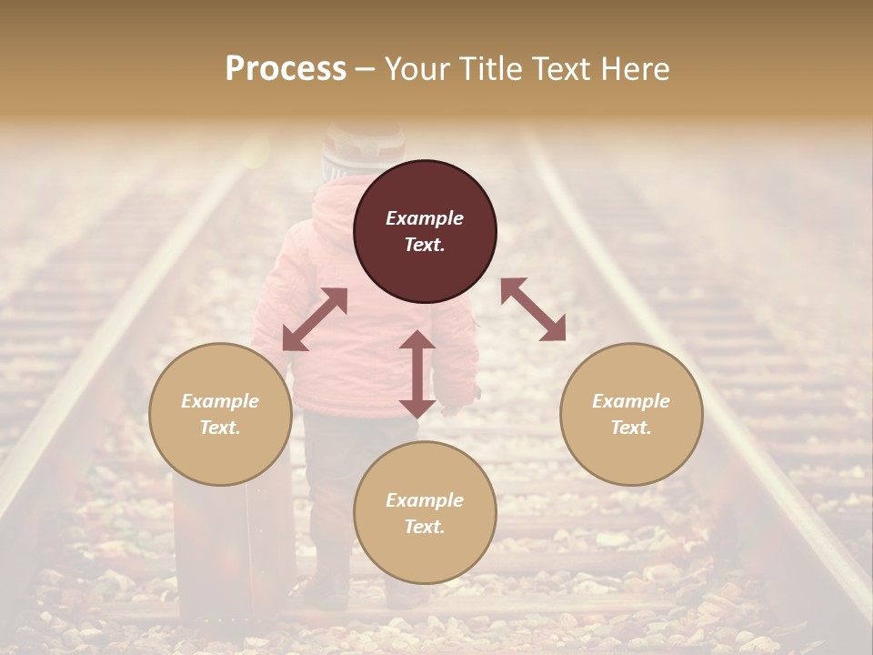 School Boy Assistant PowerPoint Template