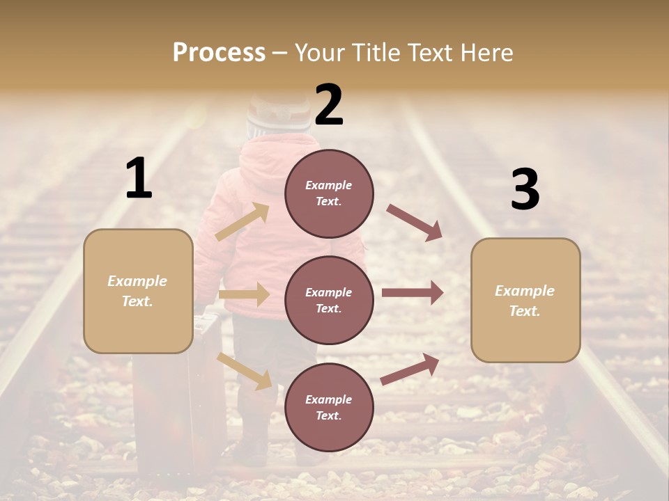 School Boy Assistant PowerPoint Template