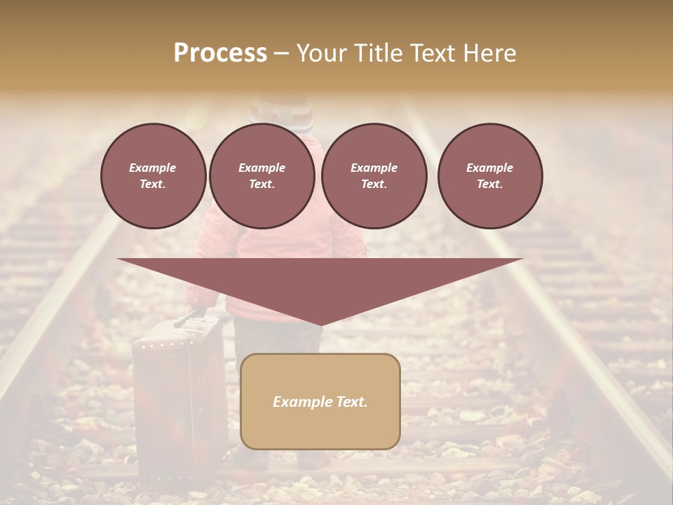 School Boy Assistant PowerPoint Template