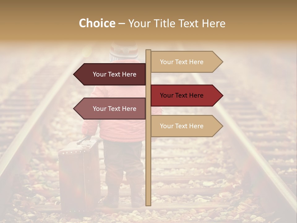 School Boy Assistant PowerPoint Template
