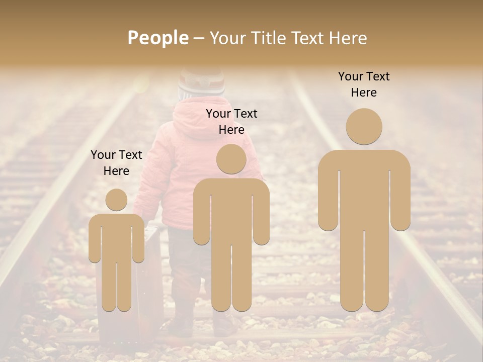 School Boy Assistant PowerPoint Template