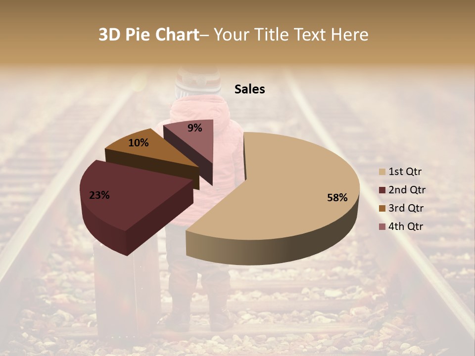 School Boy Assistant PowerPoint Template