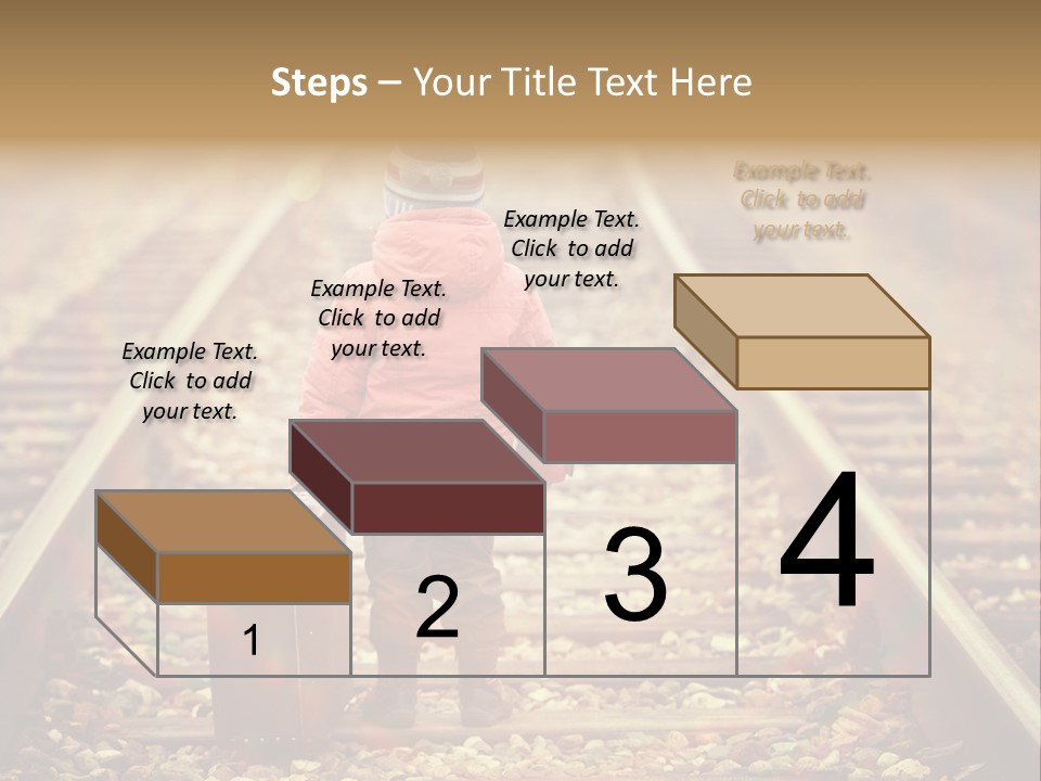 School Boy Assistant PowerPoint Template