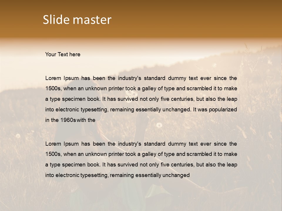 Happy Joy Fun PowerPoint Template