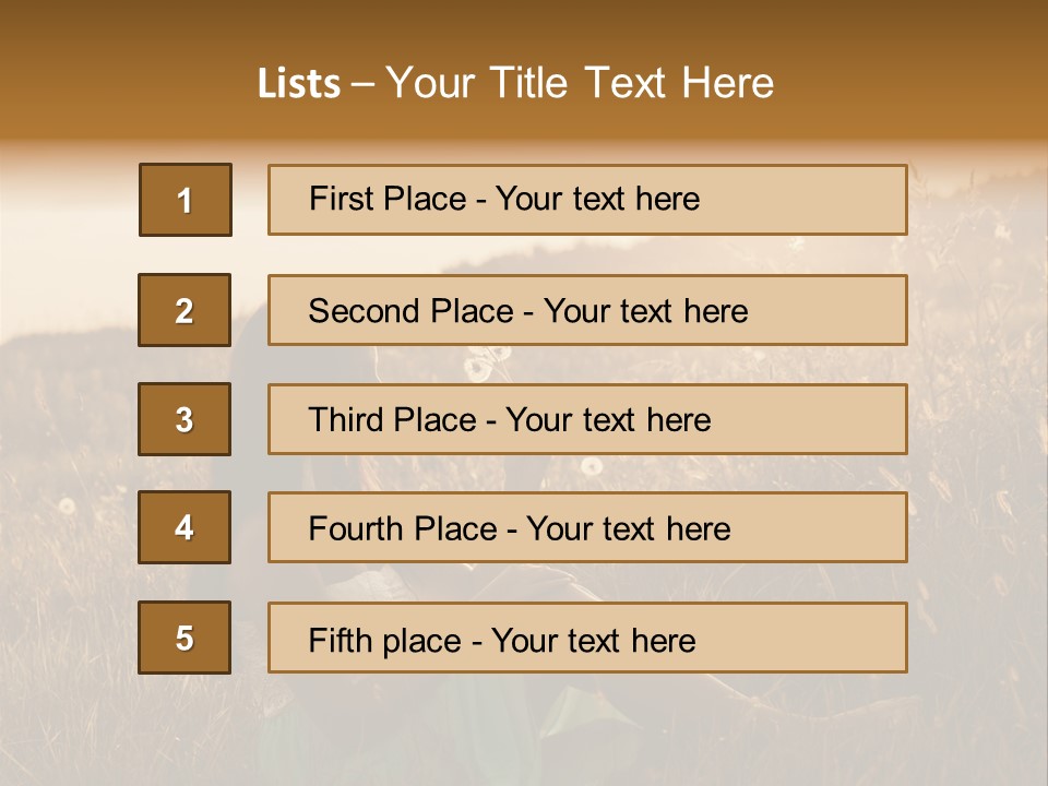 Happy Joy Fun PowerPoint Template