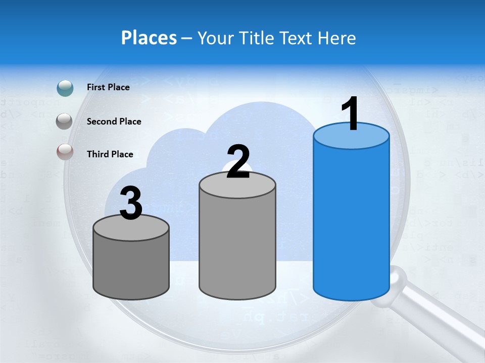 Information Cloud Tech PowerPoint Template