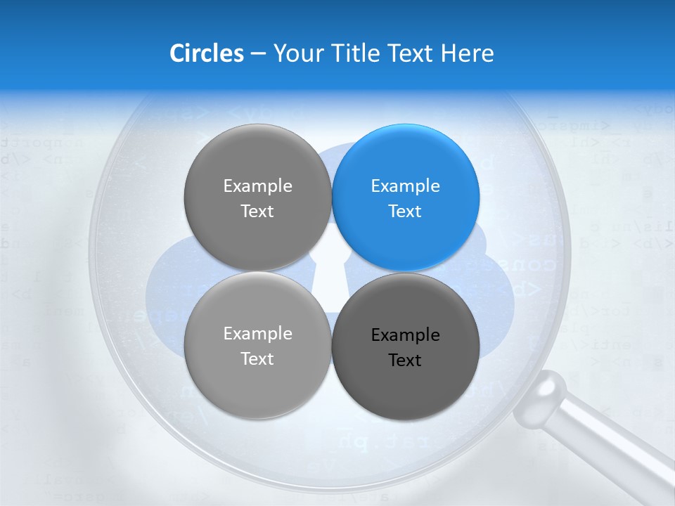 Information Cloud Tech PowerPoint Template