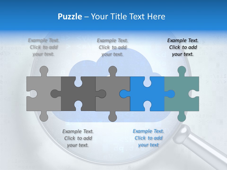 Information Cloud Tech PowerPoint Template