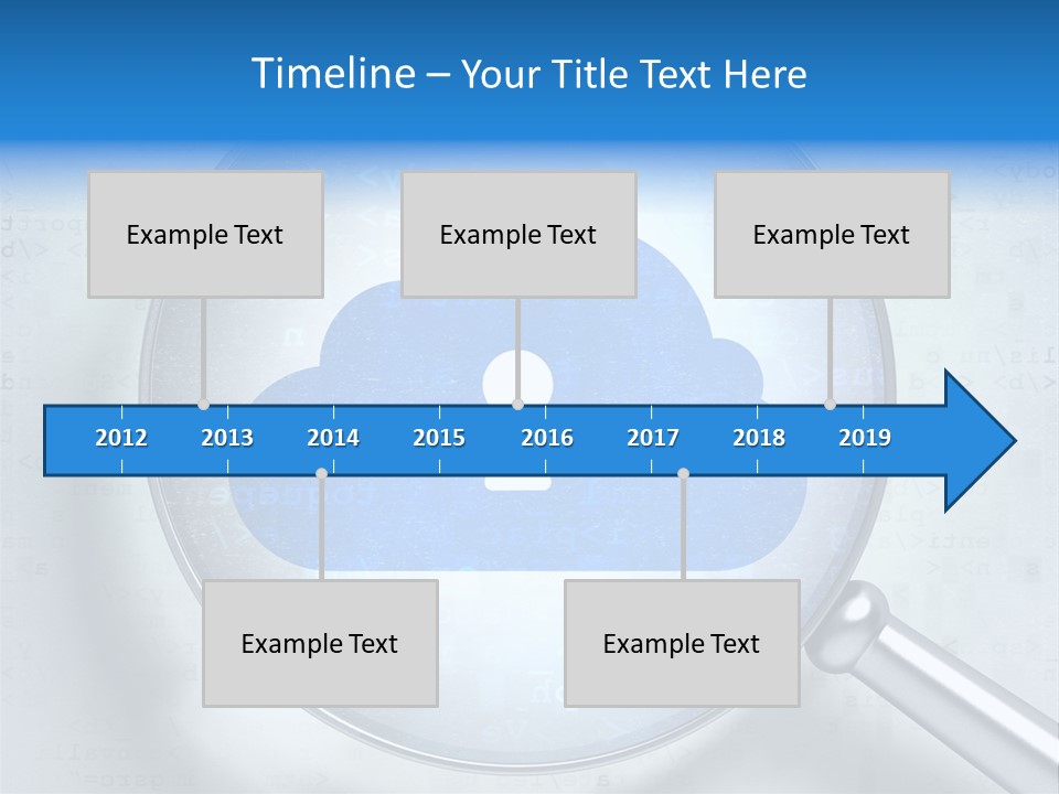 Information Cloud Tech PowerPoint Template