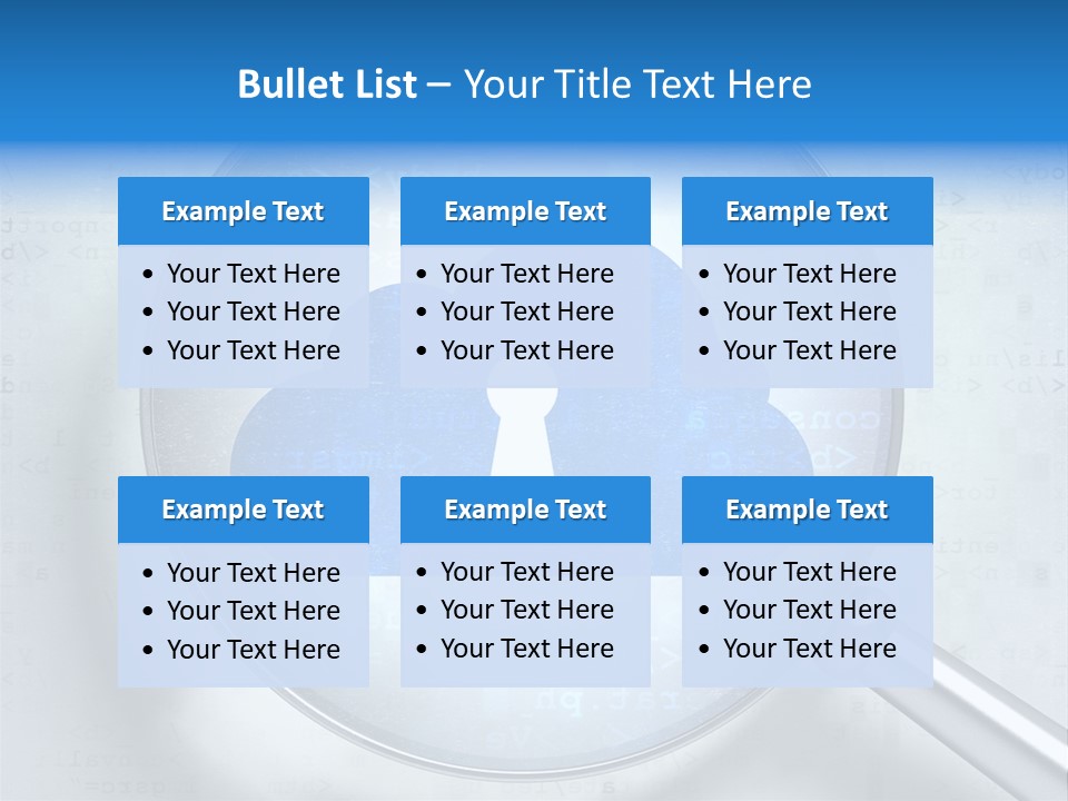 Information Cloud Tech PowerPoint Template