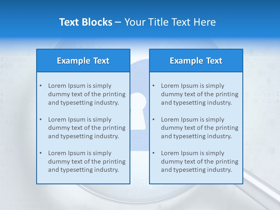 Information Cloud Tech PowerPoint Template