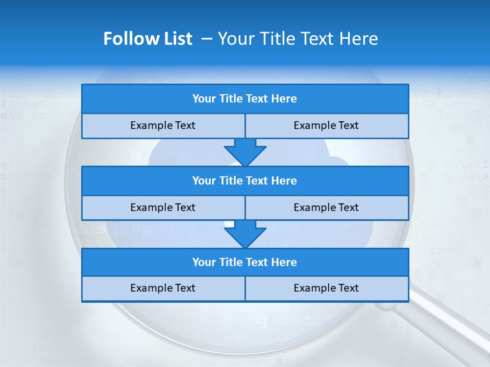 Information Cloud Tech PowerPoint Template