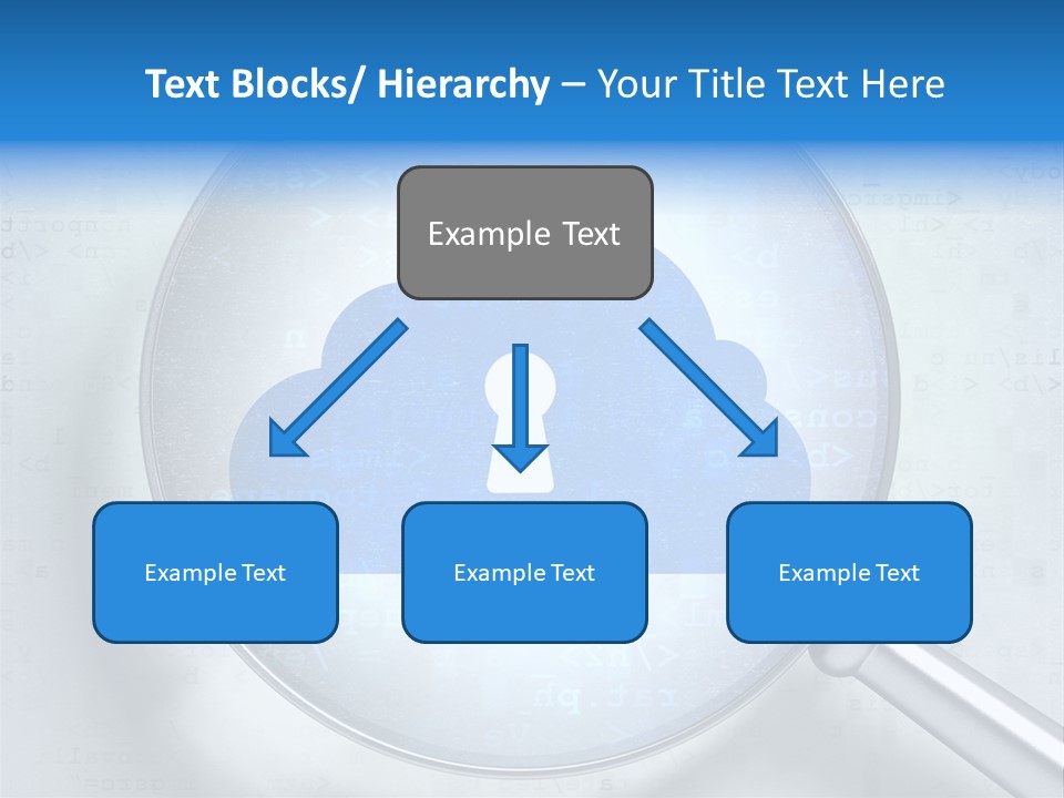 Information Cloud Tech PowerPoint Template