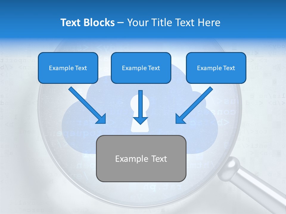 Information Cloud Tech PowerPoint Template