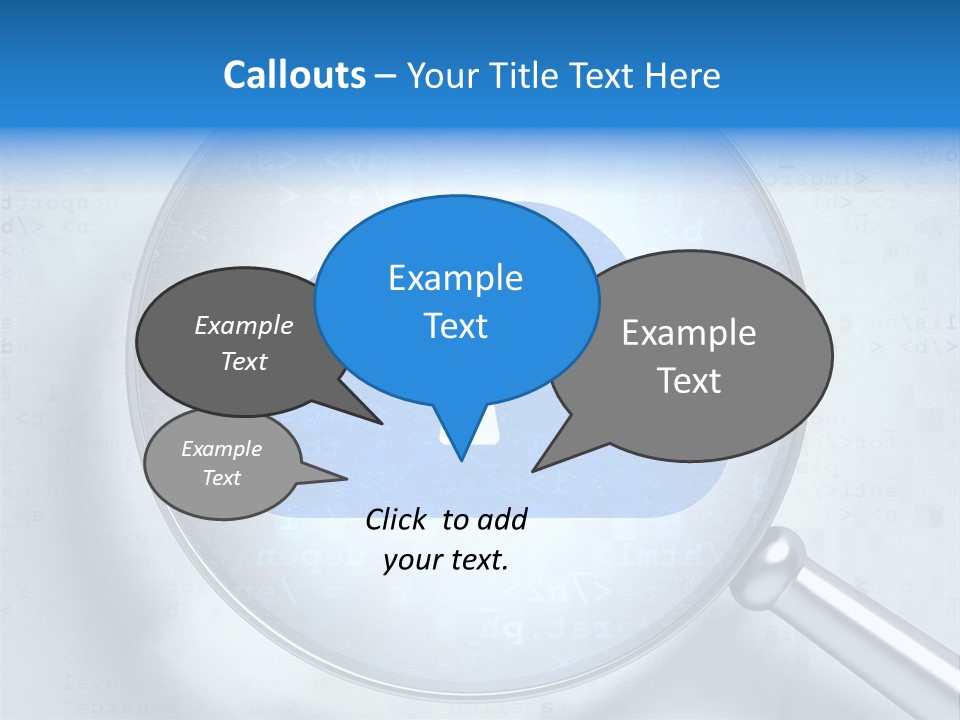 Information Cloud Tech PowerPoint Template