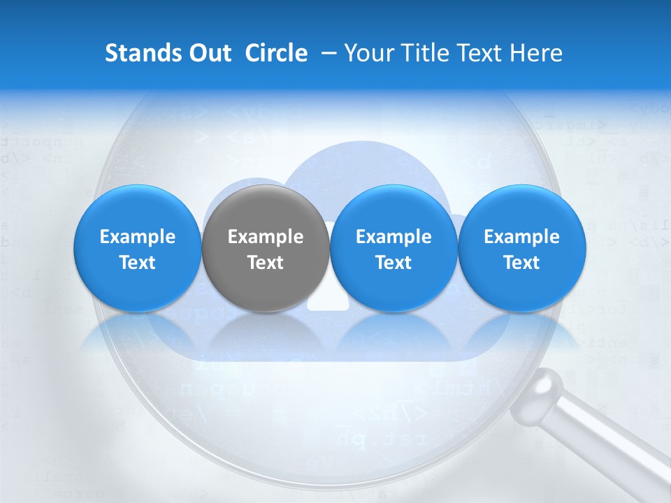 Information Cloud Tech PowerPoint Template