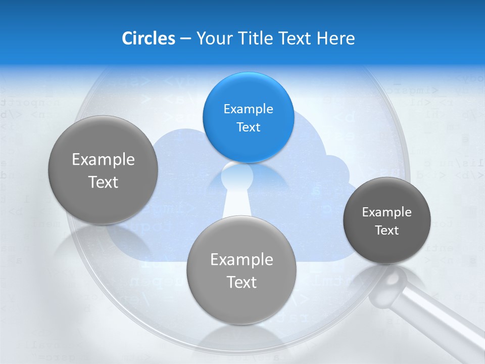 Information Cloud Tech PowerPoint Template