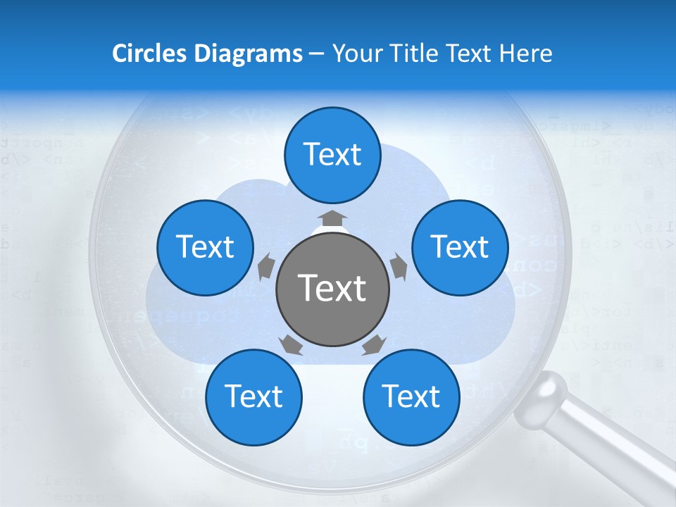Information Cloud Tech PowerPoint Template