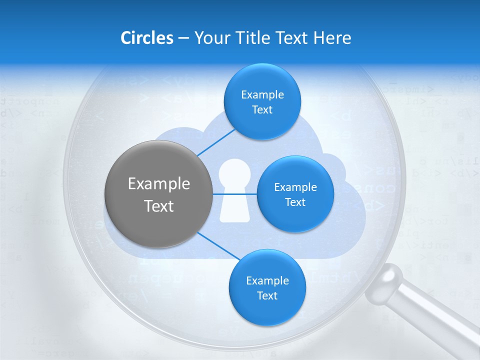 Information Cloud Tech PowerPoint Template