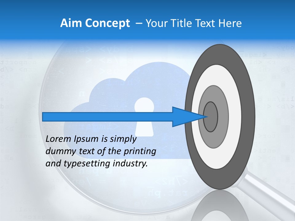 Information Cloud Tech PowerPoint Template