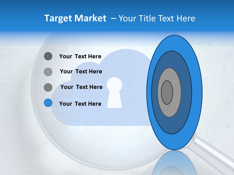 Information Cloud Tech PowerPoint Template